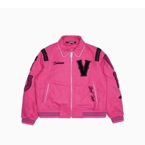 Vibrant Pink Men's Jacket